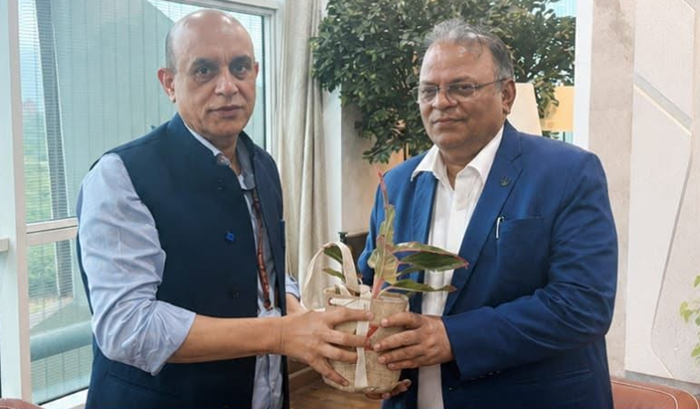 RVNL CMD calls on CMD, ONGC
